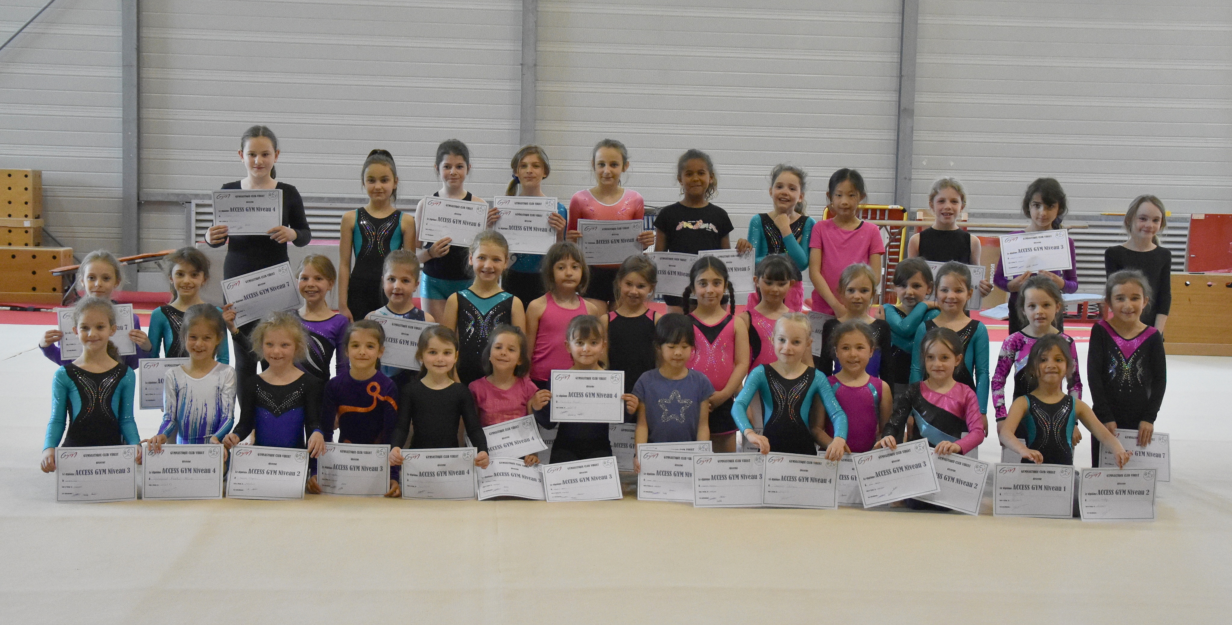 Diplômes Access gym à Viriat