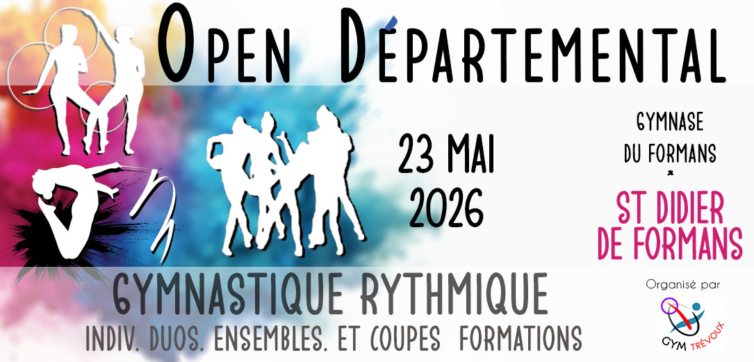Open Gym Rythmique et Coupe Formation à Trévoux